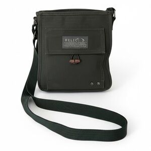 Relic Olive Green Canvas Crossbody Bag